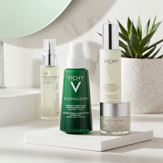 Vichy Normaderm Phytosolution Double Correction Daily Care Moisturiser 50ml – For Oily & Acne-Prone Skin