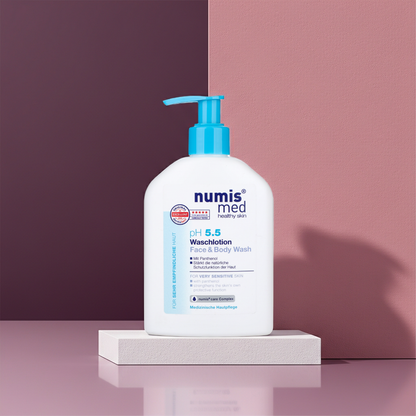 Numis Med pH 5.5 Face & Body Wash for Sensitive Skin 200ml