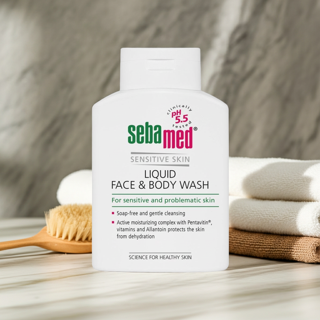 Sebamed Liquid Face & Body Wash 200ml