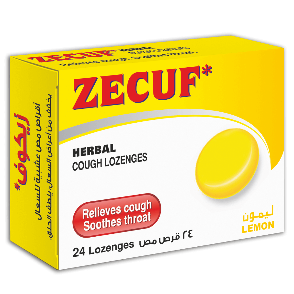 Zecuf Lozneges 2X12's ( Honey Lemon) Blister