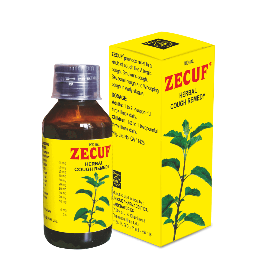Zecuf Herbal Cough Syrup 180 Ml