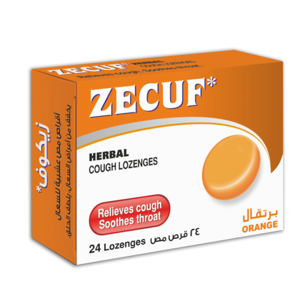 Zecuf Lozenges Orange 24 S