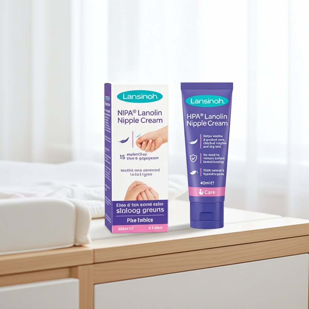 Lansinoh HPA Lanolin Nipple Cream for Sore & Cracked Nipples – 40ml