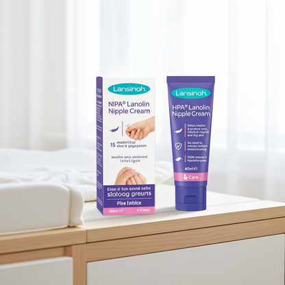 Lansinoh HPA Lanolin Nipple Cream for Sore & Cracked Nipples – 40ml