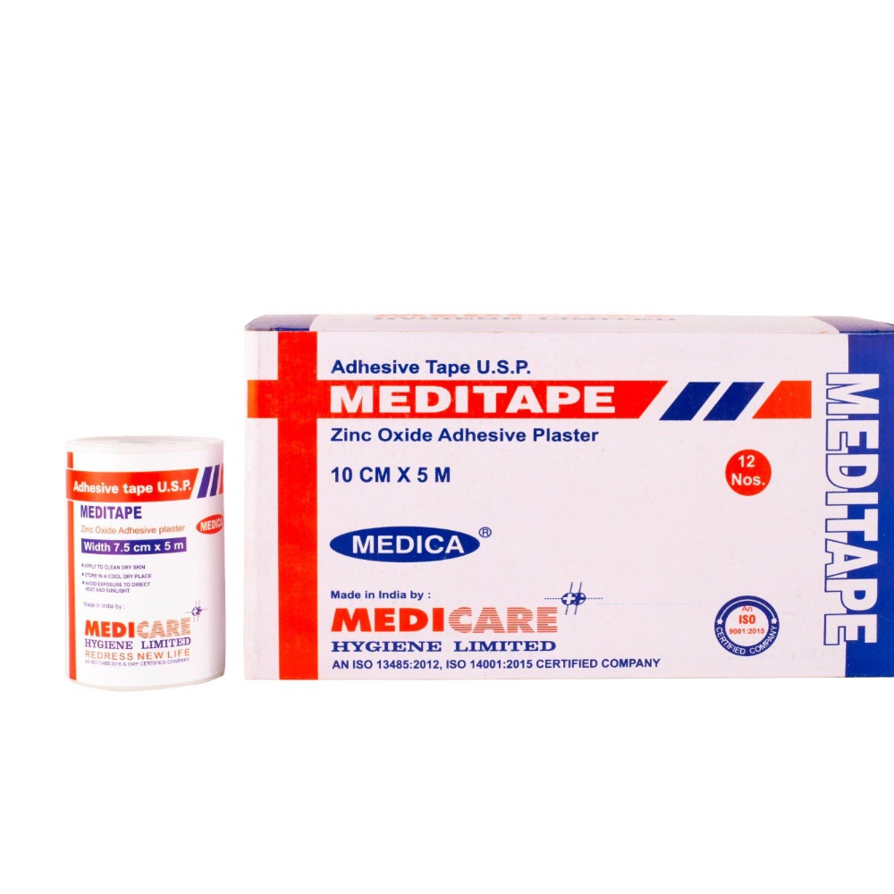 Zinc Oxide Adhasive Plaster 2.5*5m-1"s (Medicare)